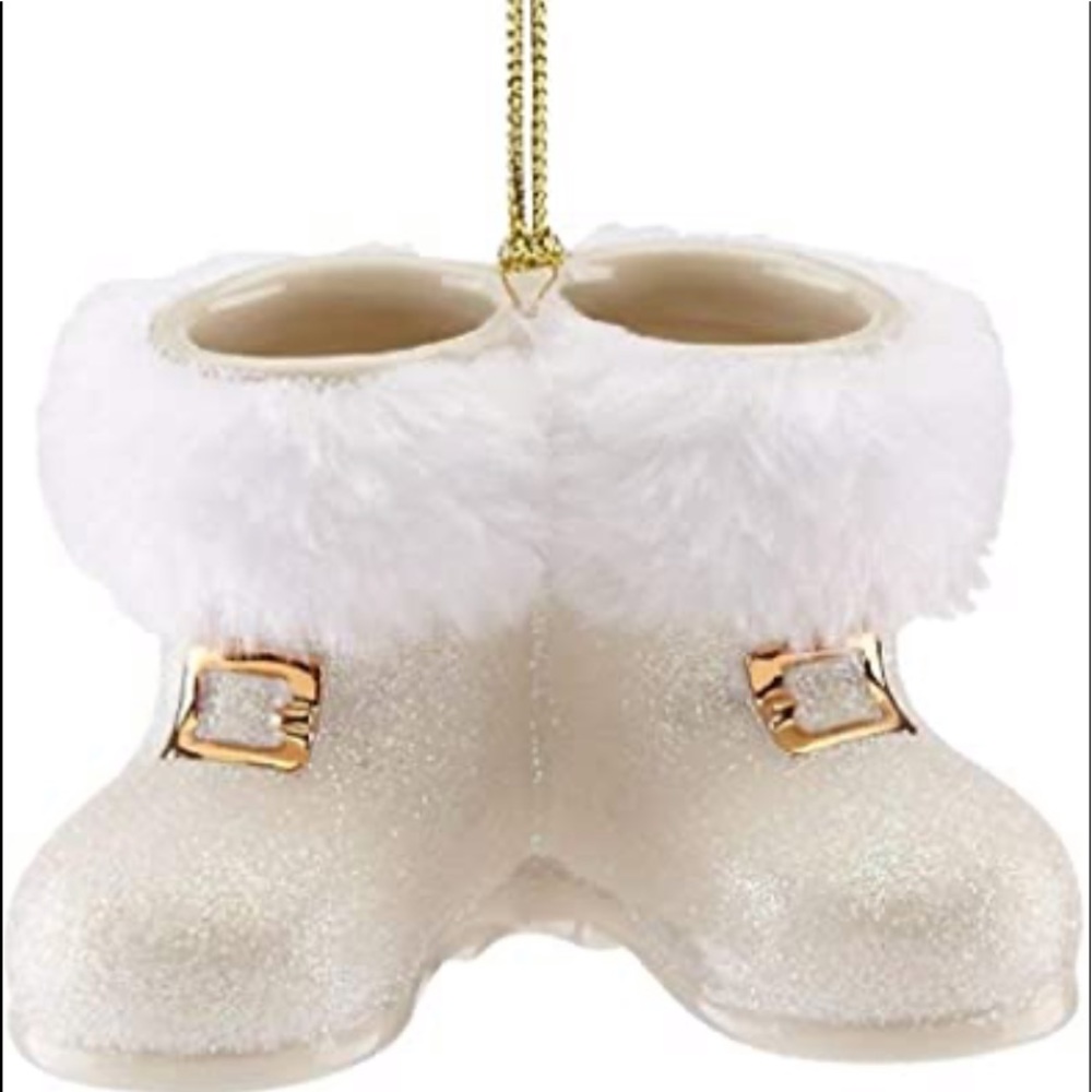Lennox Santa sparkling boots Ornaments